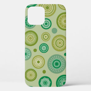 Case-Mate iPhone Case Abstraits ornements ronds sans couture motif vinta