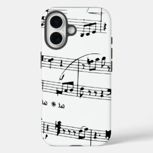 Coque Pour iPhone 16 abus arrière-plan monochrome mes bits
