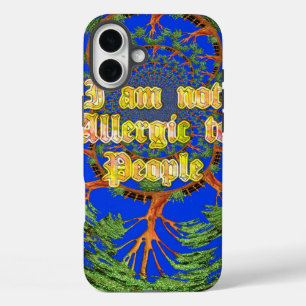 Coque Pour iPhone 16 Plus Acacia Alchemy : Je ne suis pas allergique à l'art