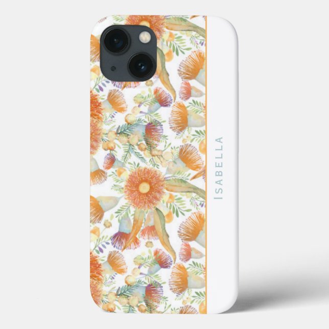 Coques Case-Mate iPhone Acacia Brûlé & Eucalyptus Personnalisable  (Verso)