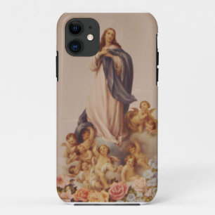 Coques Pour iPhone Acceptation de Vierge Marie béni
