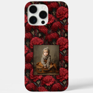 Coque iPhone 16 Pro Max Accessoires féminins uniques Photo de fleur d'œill