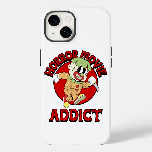 Coques Case-Mate iPhone Accro aux films d'horreur (Verso)