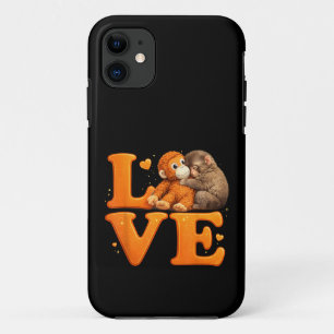 Case-Mate iPhone Case Accroche-Toi Singe Mignon Bébé Macaque 