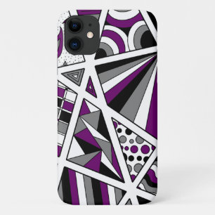 Case-Mate iPhone Case Ace Asexuel Pride Zen Doodle