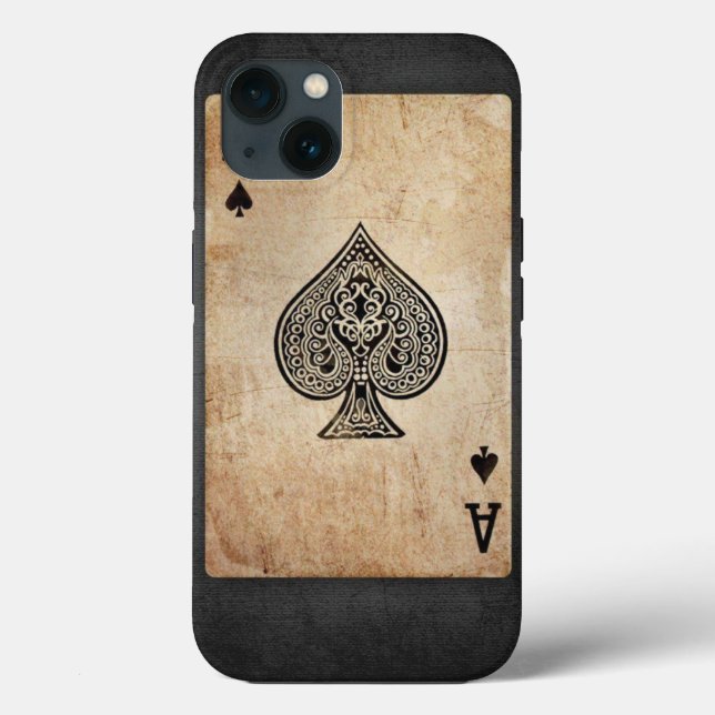 Coques Case-Mate iPhone Ace of spades (Verso)