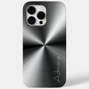 Coque Case-Mate iPhone Acier en platine inoxydable en argent