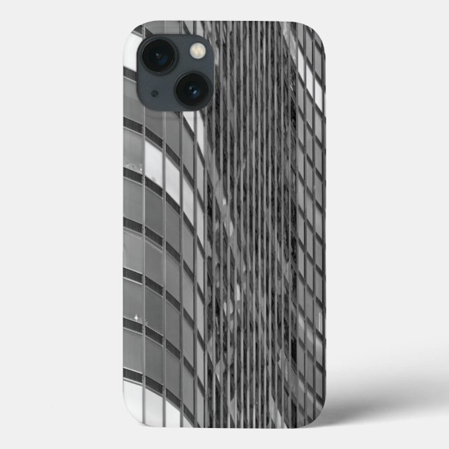 Coques Case-Mate iPhone Acier et mur de rideau de verre moderne (Verso)