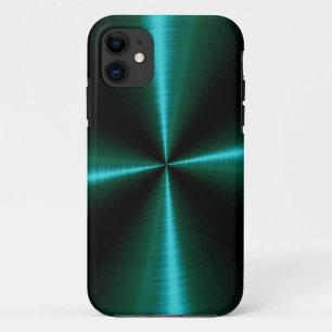 Coque iPhone 11 Acier inoxydable métal Cool 2