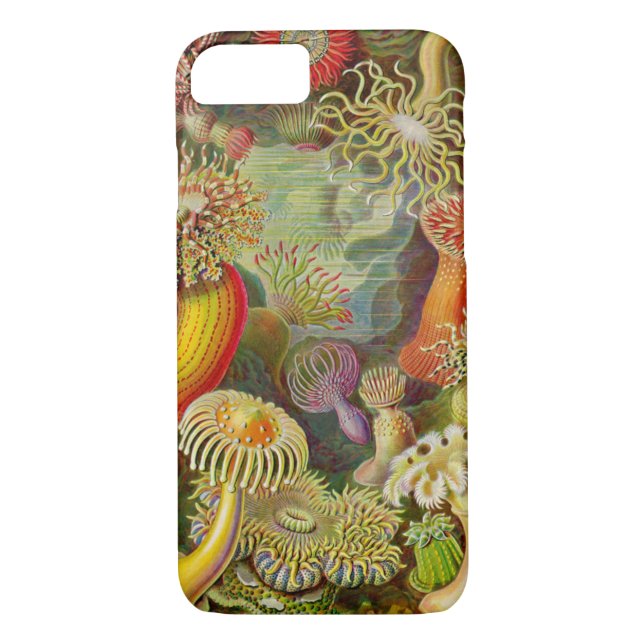 Coques Case-Mate iPhone Actinae Ocean Life d'Ernst Haeckel (Dos)