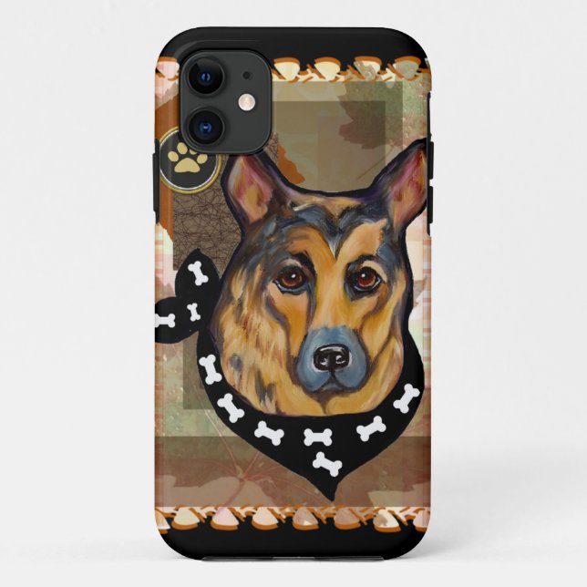 COQUES Case-Mate iPhone ACTION DE GRÂCE BERGER ALLEMAND (Dos)