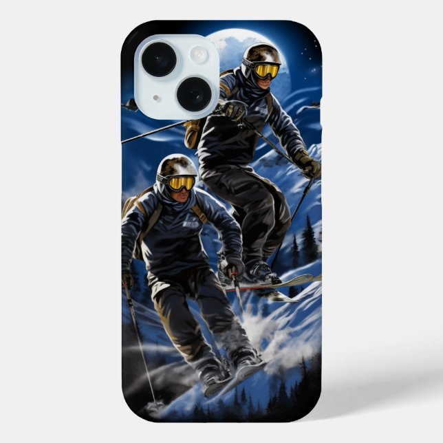 Coques Case-Mate iPhone Action de ski (Verso)