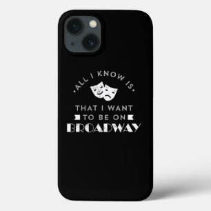 Case-Mate iPhone Case Actrice Broadway acteur théâtre amusant