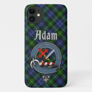 Case-Mate iPhone Case Adam Clan Badge & Tartan Téléphone Case