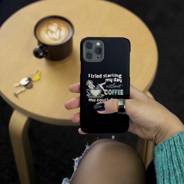 Coques Case-Mate iPhone Addict de café pour fille en attente (Créateur téléchargé)
