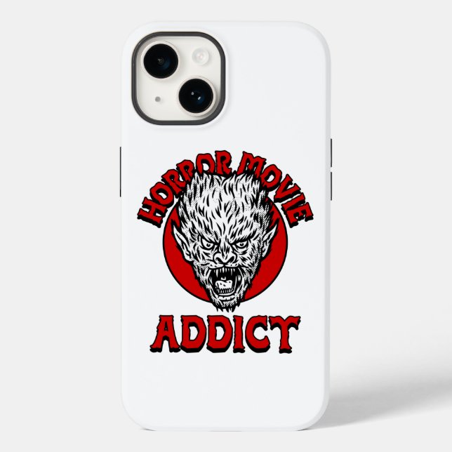 Coques Case-Mate iPhone Addictionnaire du film d'horreur (Verso)