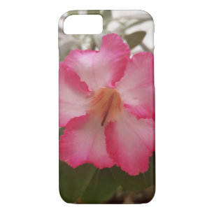 Case-Mate iPhone Case Adenium rose fleurs blanches fleurs florales natur