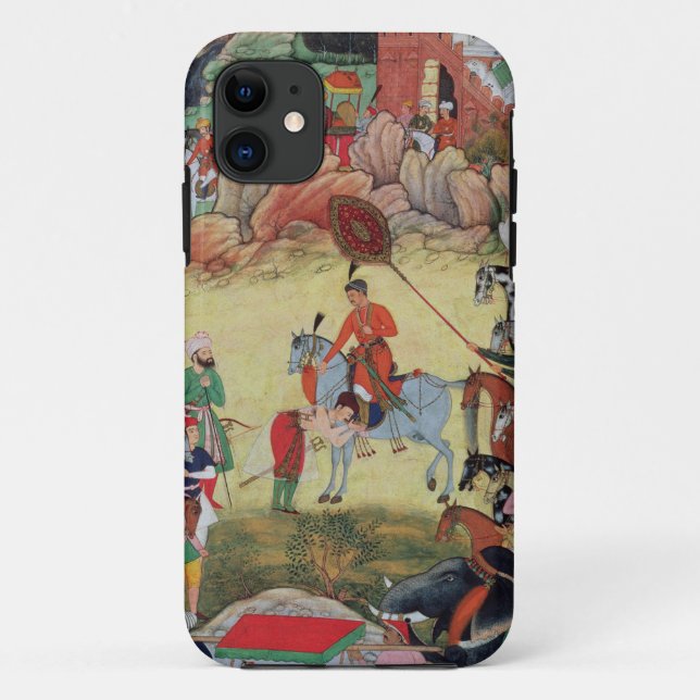 Coques Case-Mate iPhone Adham Khan rendant hommage à Akbar chez Sarangpur, (Dos)