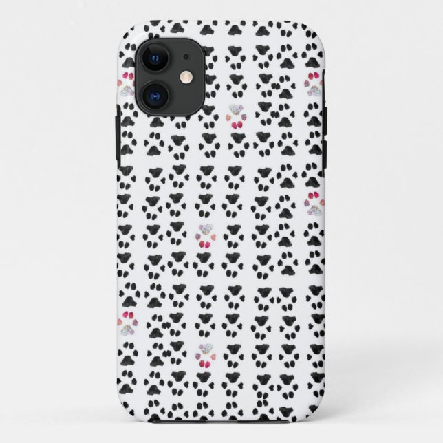 Coques Case-Mate iPhone Adopter le Motif Paw de la Boutique (Dos)