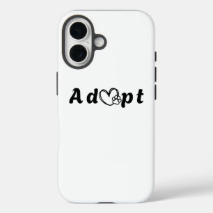 Coque Pour iPhone 16 Adopter une journée d'hébergement pour animaux de
