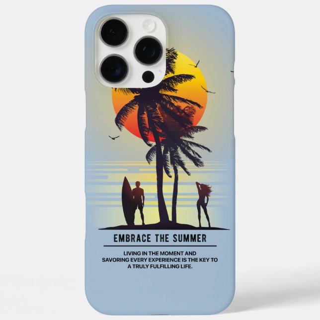 Coques Case-Mate iPhone Adoptez l'été |  (Verso)