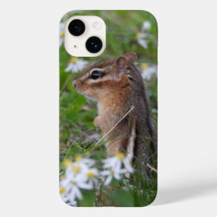 Coque Case-Mate iPhone Adorable Chipmunk en fleurs