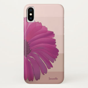 Case-Mate iPhone Case Adorable Daisy, Fleur, Rayures - Personnalisé