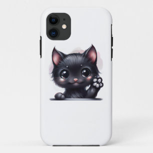 Case-Mate iPhone Case Adorable Kawaii Chat noir