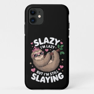 Case-Mate iPhone Case Adorable Préado Fille Drôle Animal Paresseux Écras