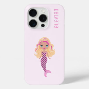 Coque Case-Mate iPhone Adorable sirène rose