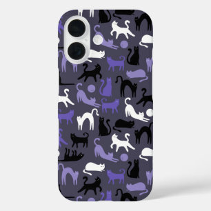 Coque Pour iPhone 16 Adorable Yoga mignon Pots de chat
