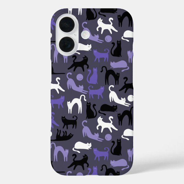 Coques Case-Mate iPhone Adorable Yoga mignon Pots de chat (Verso)