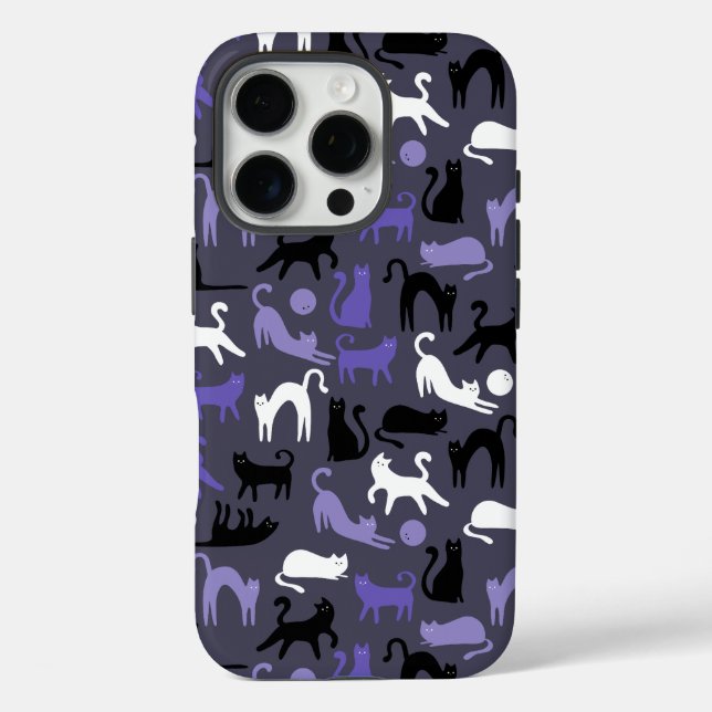 Coques Case-Mate iPhone Adorable Yoga mignon Pots de chat (Verso)