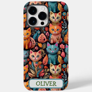 Coque Case-Mate iPhone Adorables chatons fantaisistes colorés