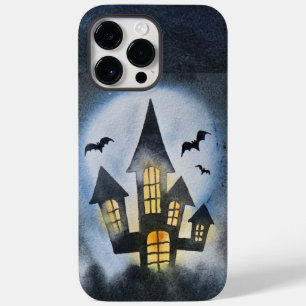 Coque Case-Mate iPhone Adorables Halloween Maison et chauves-souris hanté