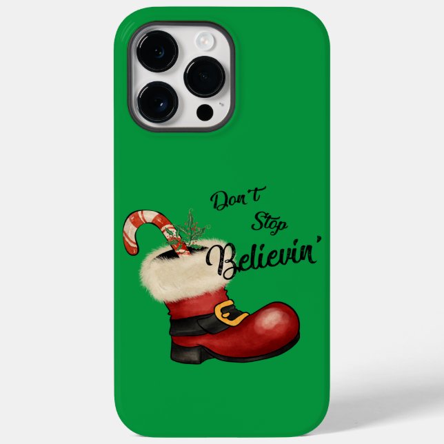 Coques Case-Mate iPhone Adorables Noël n'arrêtez pas de croire' (Verso)