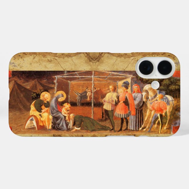 COQUES Case-Mate iPhone ADORATION DU PARCHEMENT DE LA NATIVITÉ MAGI (Verso (horizontal))