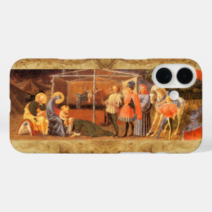 COQUE POUR iPhone 16 PLUS ADORATION DU PARCHEMENT DE LA NATIVITÉ MAGI