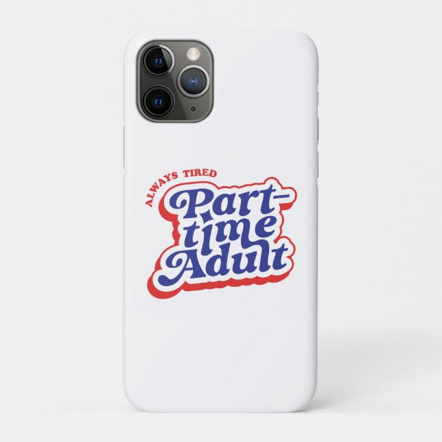 Coques Case-Mate iPhone Adulte à temps partiel (Dos)