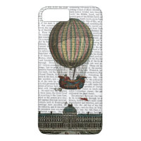 Aéronef au-dessus de la ville