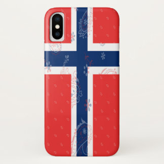 Coque Case-Mate Pour iPhone Affaire de téléphone avec drapeau de la Norvège