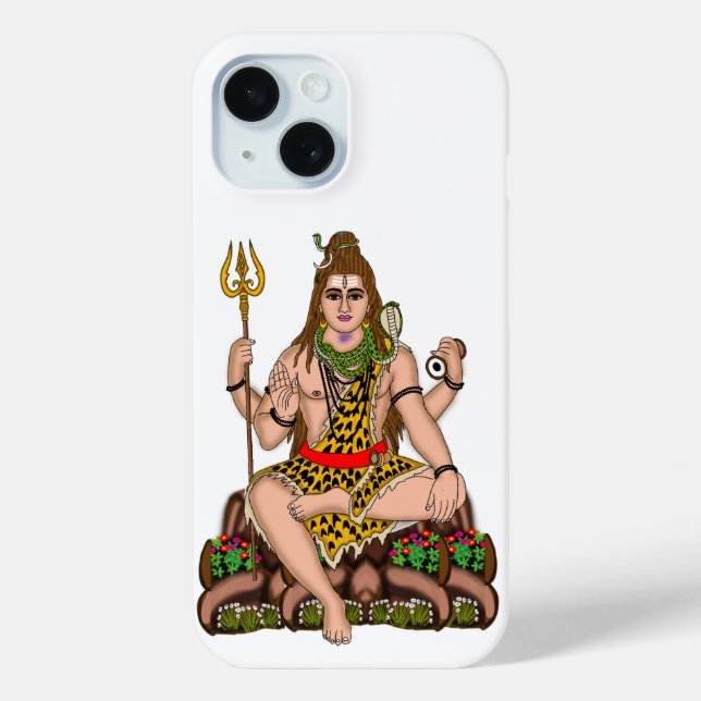Coques Case-Mate iPhone Affaire de téléphone Lord Shiva (Verso)