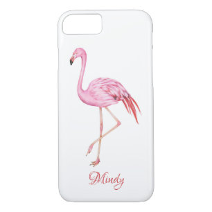 Case-Mate iPhone Case Affaire de téléphone Monogramme Flamant rose