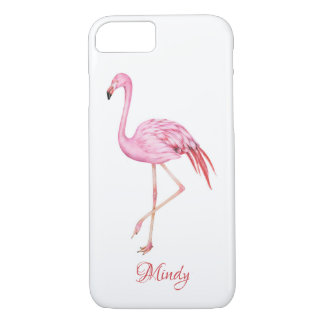 Case-Mate iPhone Case Affaire de téléphone Monogramme Flamant rose