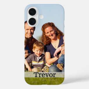 Coque Pour iPhone 16 Affaire de téléphone portable Photo famille