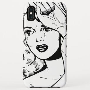 Case-Mate iPhone Case Affaire téléphonique Retro Crier Woman