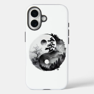Coque Pour iPhone 16 Affaire téléphonique Yin Yang