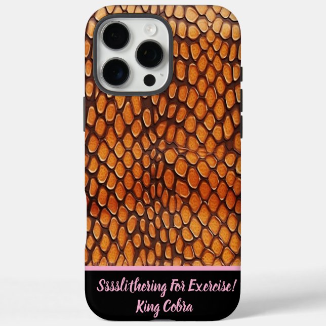 Coques Case-Mate iPhone Affichage artistique de peau de serpent complexe (Verso)