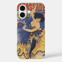 Affiche ancienne Art nouveau danseuse française