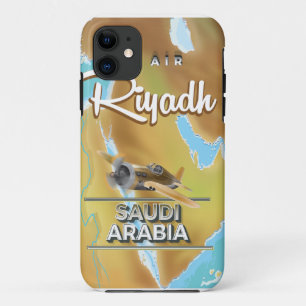 Case-Mate iPhone Case Affiche de voyage vintage Riyadh Arabie Saoudite